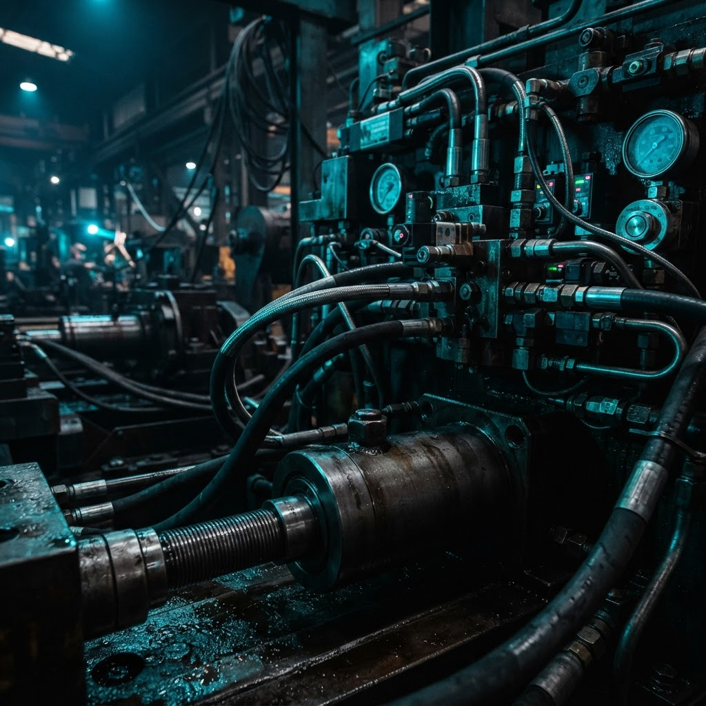Componentes hidráulicos industriais